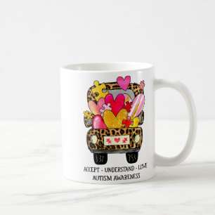 Akzeptieren Verstehen Liebe Autismus-Bewusstsein U Kaffeetasse