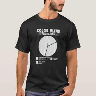 Akzeptierter Farbblindfarben - Blinde Liebe Spaß 6 T-Shirt