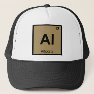Al-Altoona Pennsylvania Chemie-Stadt-Symbol Truckerkappe