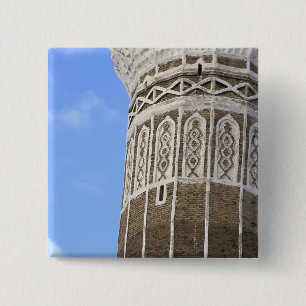 Al Bakiriya Moschee in Old Sana'a, Jemen Button