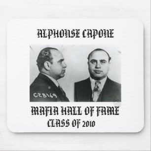 AL CAPONE-MAFIA-MAUSUNTERLAGE MOUSEPAD