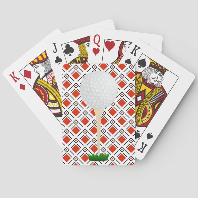 Al Czervik Golf Spielkarten (Rückseite)