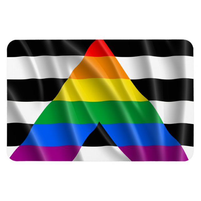 AL FLAG FLYING -.png Magnet (Horizontal)