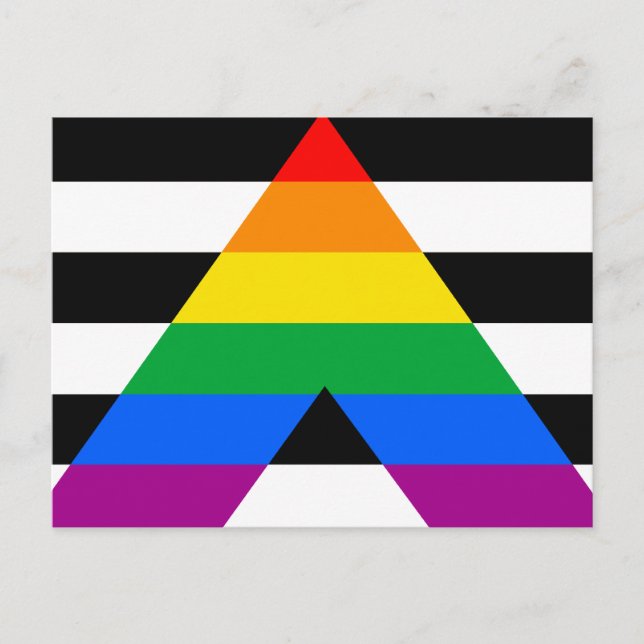 AL FLAG ORIGINAL -.pnng Postkarte (Vorderseite)
