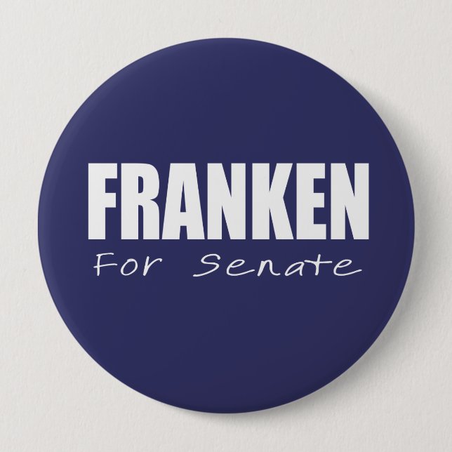 AL FRANKEN Wahlgear Button (Vorderseite)