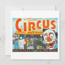 Al G. Kelly und Miller Bros. Zirkus beste Welt Save The Date