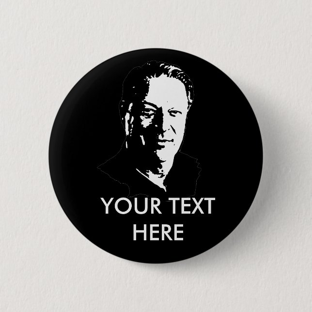 Al Gore Gear Button (Vorderseite)