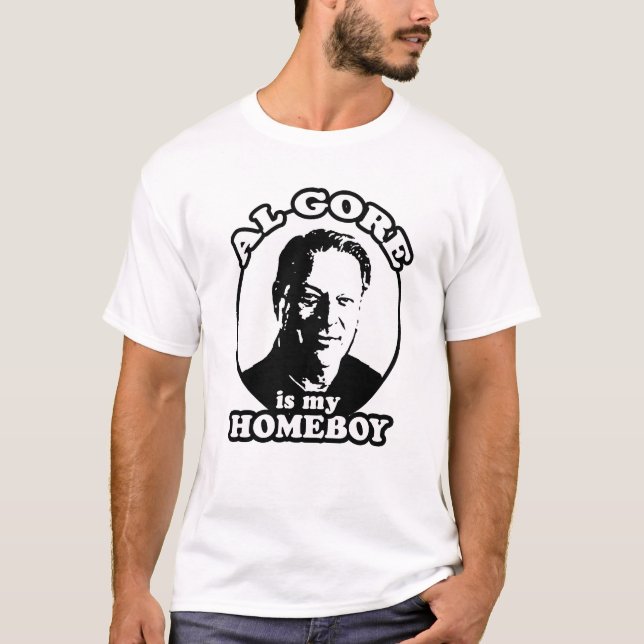 AL GORE IST MEIN HOMEBOY T-Shirt (Vorderseite)