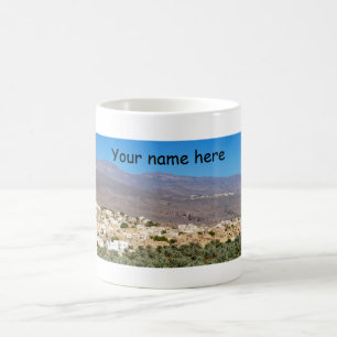 Al Hamra historischer Ort in Oman Kaffeetasse