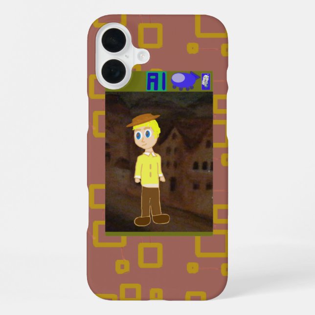 Al iPhone 16 Plus Hülle (Rückseite)