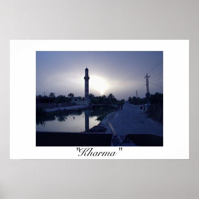 Al Kharma Poster (Vorne)