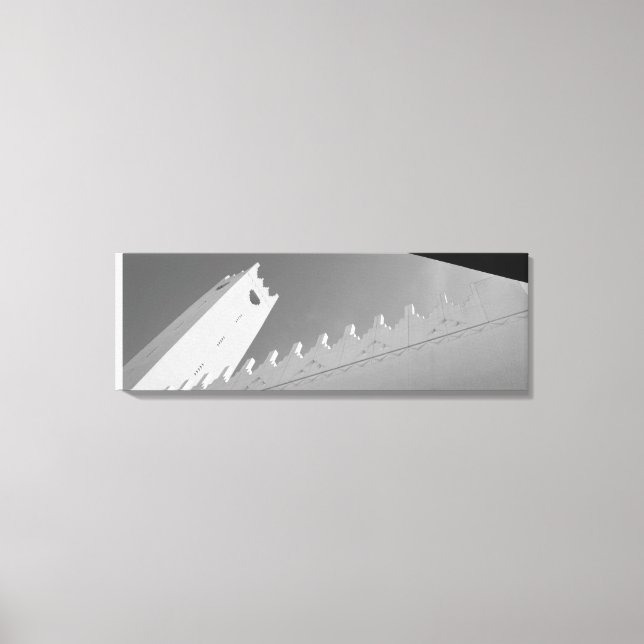 Al-Kindi Plaza Minaret Leinwanddruck (Vorderseite)