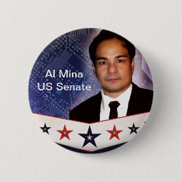 Al Myna US Senate Merchandise Button