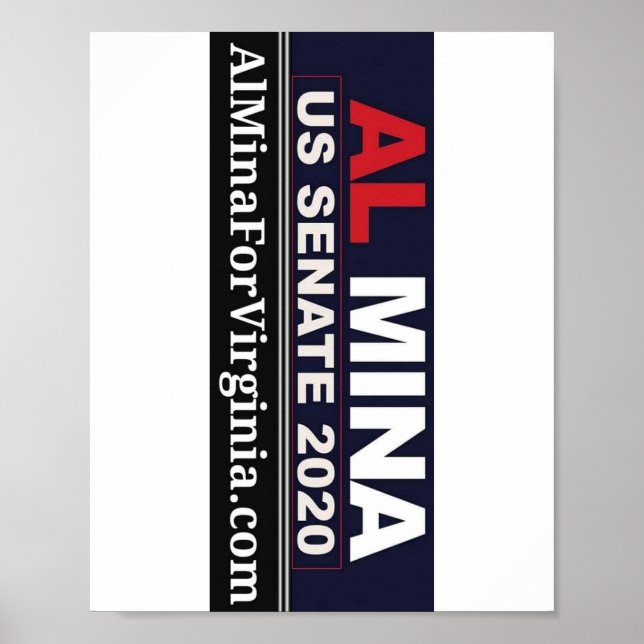 Al Myna US Senate Merchandise Poster (Vorne)