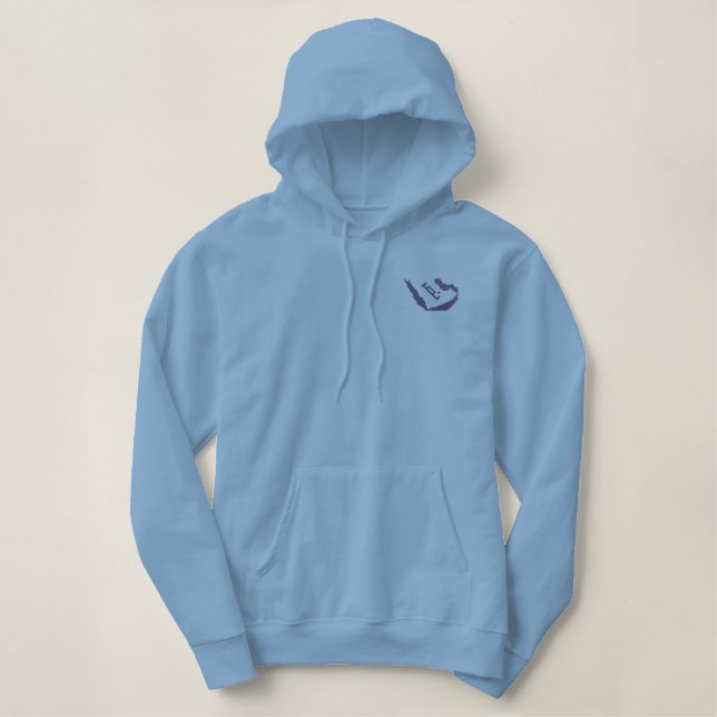 Al-Nassr FC Bestickter Hoodie (Design vorne)