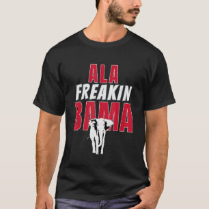 Ala Freakin Bama Elephant - Die Flut ist Crimson V T-Shirt