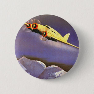 Ala Littoria Button