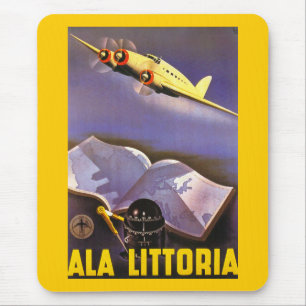 Ala Littoria Mousepad
