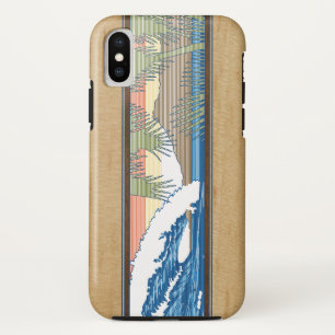 Ala Moana Hawaiian Imitate Koa Wood Surf Case-Mate iPhone Hülle