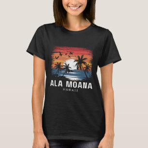 Ala Moana Strand Hawaii Surfen Surfer T-Shirt