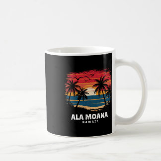 Ala Moana Strand Hawaii Surfer Palme Souvenir Kaffeetasse
