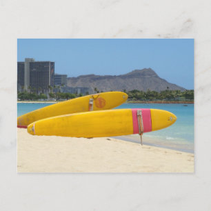 Ala Moana Surfboards Postkarte