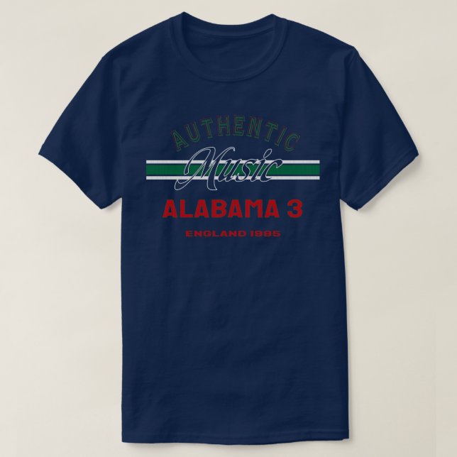 Alabama 3 England 1995 Music D106 TShirt (Design vorne)