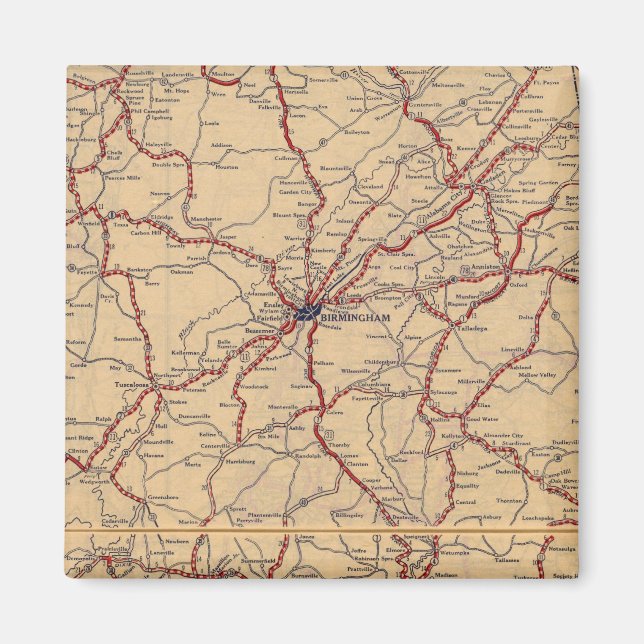 Alabama 4 magnet (Vorne)