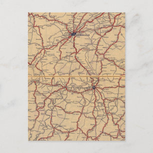 Alabama 4 postkarte