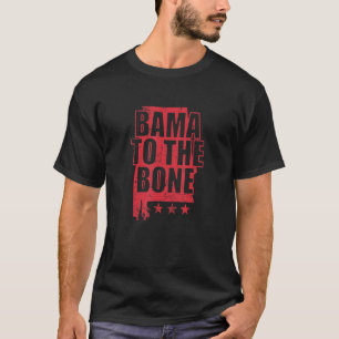 Alabama Bama zu den Knochen USA Amerika T-Shirt