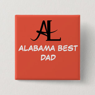 ALABAMA BEST VATER BUTTON