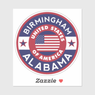 Alabama, BIRMINGHAM Aufkleber