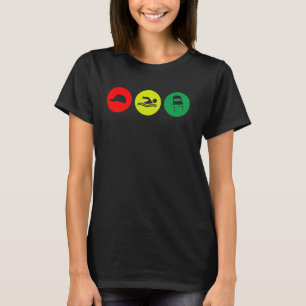 Alabama Brawl Boat Kampfflugzeug Faltenstuhl T-Shirt