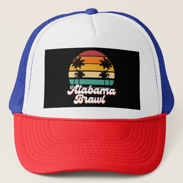 Alabama Brawl Truckerkappe (Vorderseite)