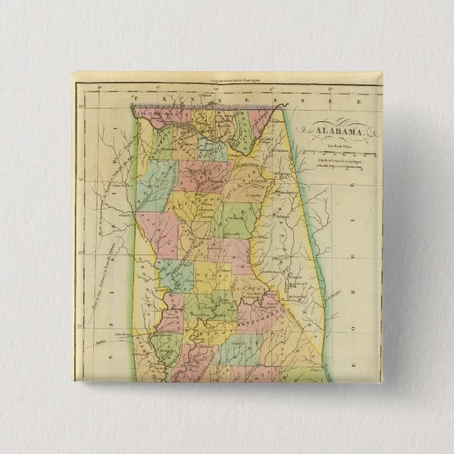 Alabama Button (Vorderseite)