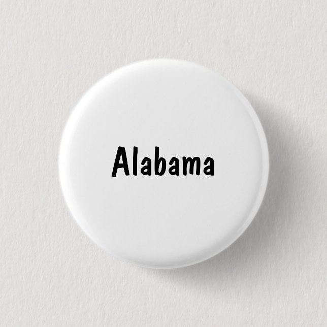 Alabama Button (Vorderseite)