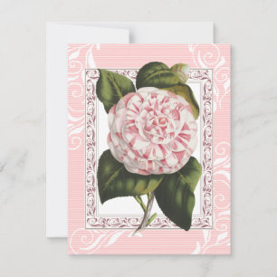 Alabama Camellia Dîner Élégant Invitations