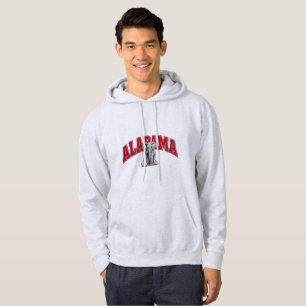 Alabama-Elefanten-Hoodie Klassischer Hochschulsp Hoodie