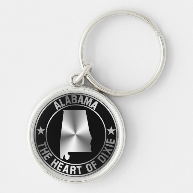Alabama-Emblem Schlüsselanhänger (Vorne)
