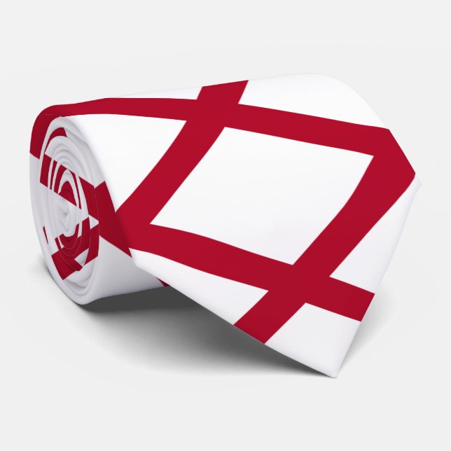 Alabama Flag Krawatte (Gerollt)