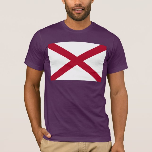 Alabama Flag T - Shirt (Vorderseite)