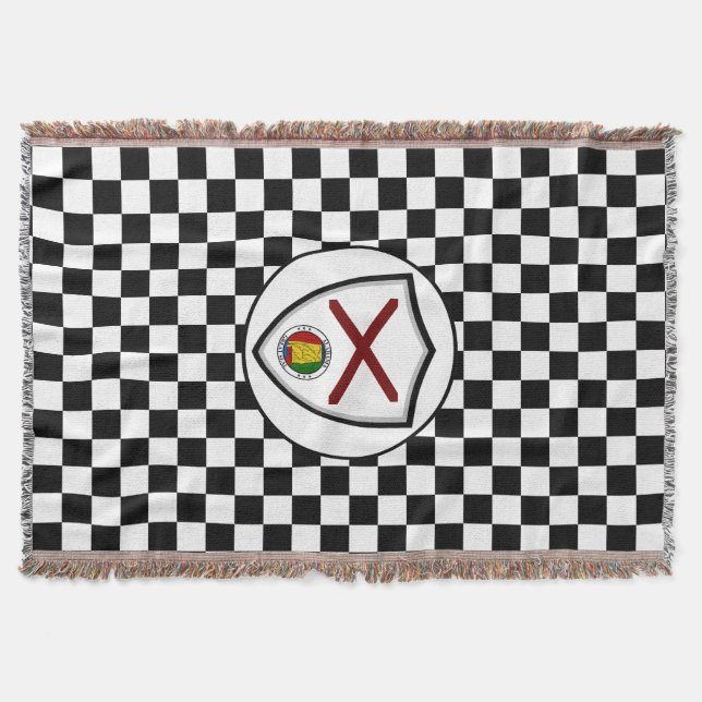 Alabama-Flagge Decke (Vorderseite)