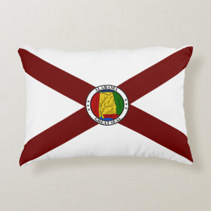 Alabama-Flagge Dekokissen