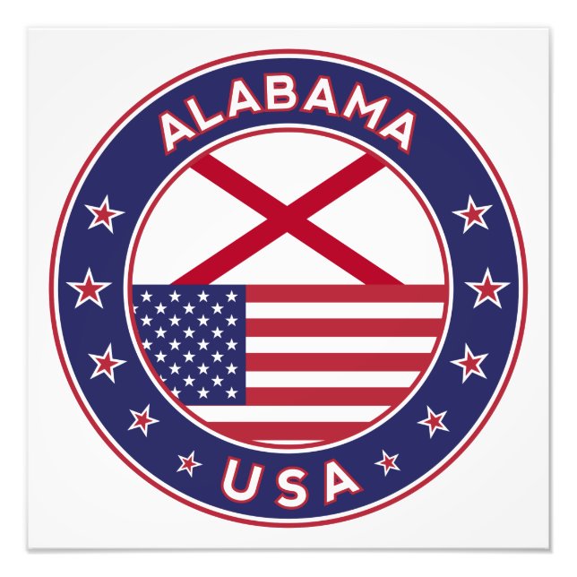 Alabama Fotodruck (Vorne)
