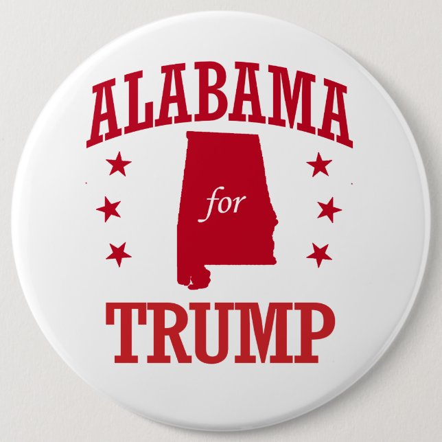ALABAMA FÜR DONALD TRUMP BUTTON (Vorderseite)