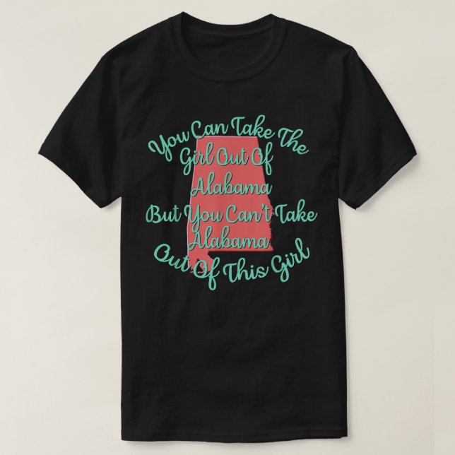 Alabama für ihre Tochter Ehefrau Mama Schwester Gi T-Shirt (Design vorne)