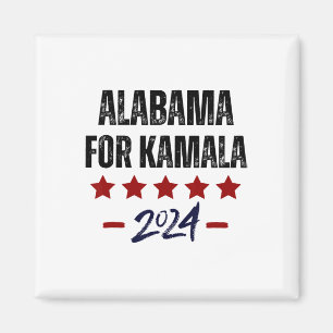 Alabama für Kamala 2024 CNC Kamala Harris Unterstü Magnet