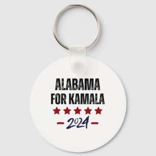 Alabama für Kamala 2024 CNC Kamala Harris Unterstü Schlüsselanhänger