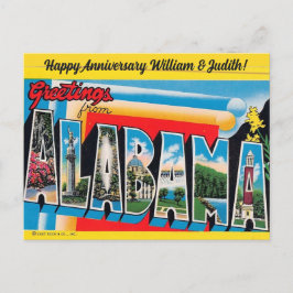 Alabama-Gruß für alle Anlässe Postkarte