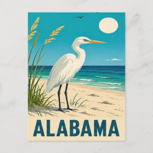 🐦 Alabama Gulf Coast Escape Postkarte